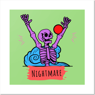 Halloween Nightmare Posters and Art